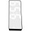 LED Mirror Alarm Clock USB Rechargeable Digital Table Clock Black & White 11