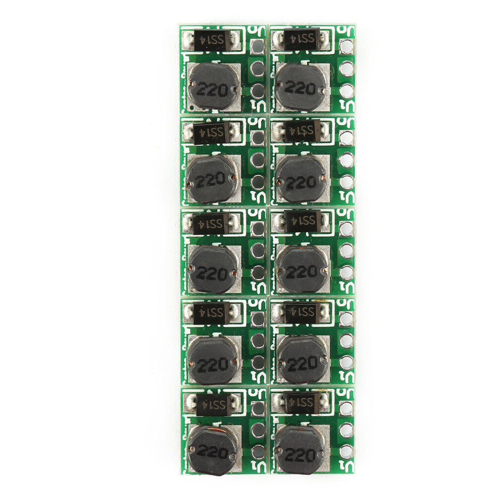 10Pcs 1.5V 1.8V 2.8V 3V 3.3V 3.7V 4.2V to 5V DC-DC