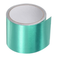 Waterproof Strong Adhesive Tape for Tent Repair, 3.15 Inch x 14.6 Foot Rip-Stop Patch, Green, Universal Size for Greenhouses