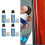 4Pcs Gluing Traceless Scrub Sponge High Elastic 12