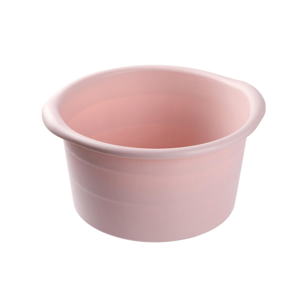 Pink Foot Bath Tub - Multi-Purpose Soaking Basin For Feet, Toenails, And Ankles, 7.5 Inch Round Design
