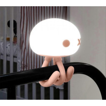 Night Light for KidsRechargeable Baby LED Night LightDimmable Baby Touch ControlLovely Jellyfish Shape (Pink, 1200mAh)