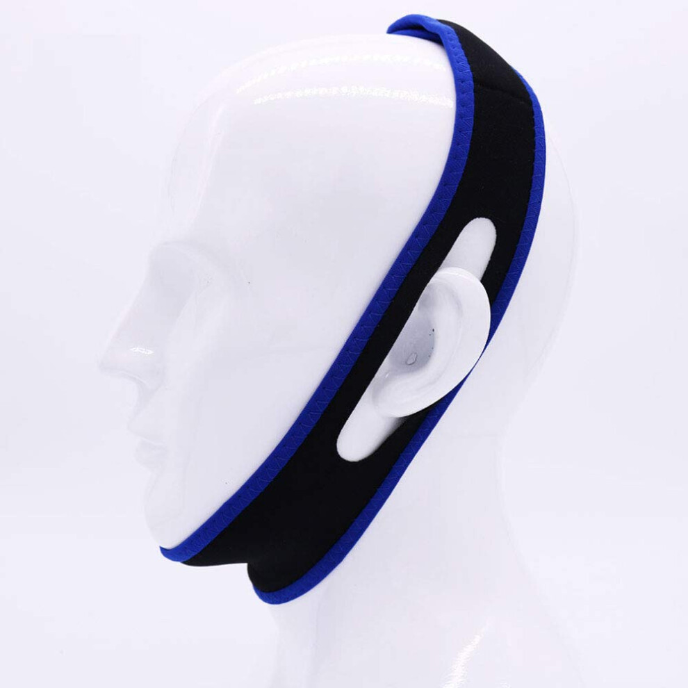 Stop Snoring Devices Adjustable Chin Strap for Men and Women, Snore Jaw Band Sleep Aid, Anti-Snoring Solution