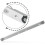 Portable Aluminium Miter Rail System 300mm, Essential Woodworking Tool for Accurate Cuts and Projects 5