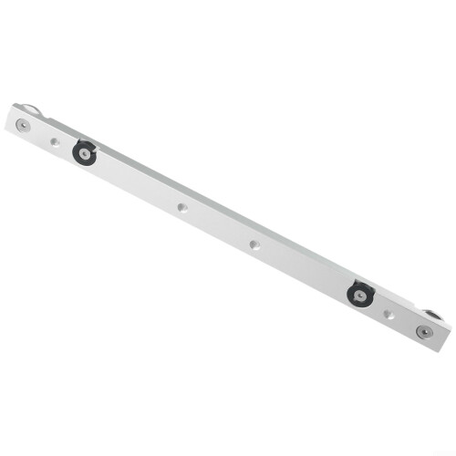Portable Aluminium Miter Rail System 300mm, Essential Woodworking Tool for Accurate Cuts and Projects