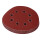 125mm Round Red Polishing Sanding Discs 8 Hole 1