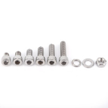 Steel Hex Socket Cap Head Screws with Hex Nut