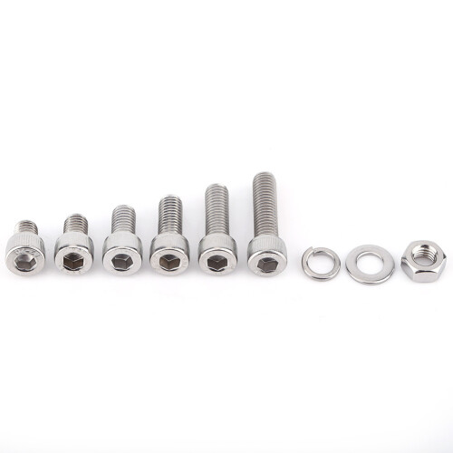 Steel Hex Socket Cap Head Screws with Hex Nut
