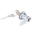 2Pcs Car Door Lock Cylinder Set with 2 Keys for 3