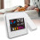 White Projection Electronic Clock Household 12