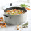 Farberware Ndob Farberware Neprilnav hrnec s poklic 10,5 Quart Silver 5