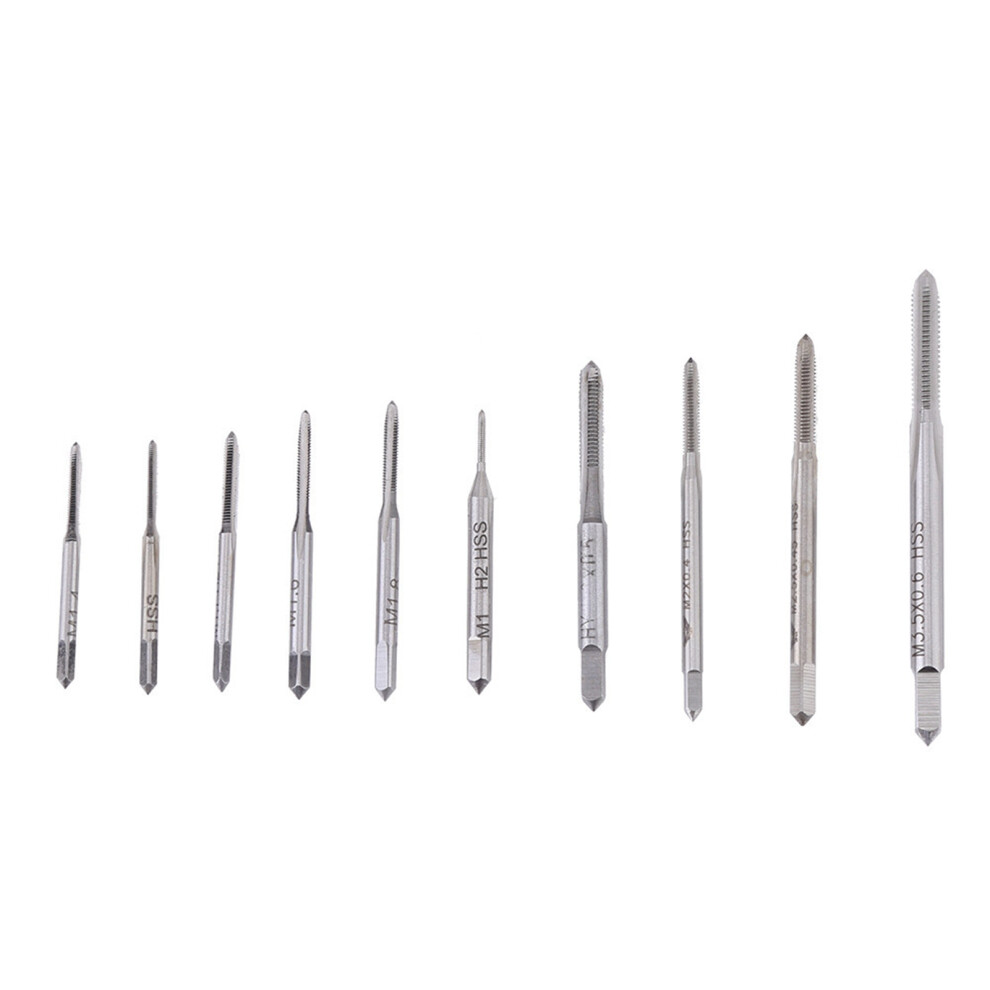 10pcs Mini M1 to M3.5 Machine Hand Tap Thread Wire