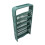 5 Tier Book Rack Large Capacity Compact Sturdy 4