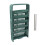 5 Tier Book Rack Large Capacity Compact Sturdy 1