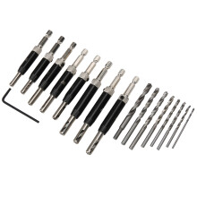 Aluminiumlegierungs-Scharnier-Bohrer-Set 5/64 Zoll - 1/4 Zoll Selbstzentrierend