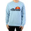 Ellesse Felpa Ellesse Heritage EH H CREW NECK UNI - BLU/CELESTE 1