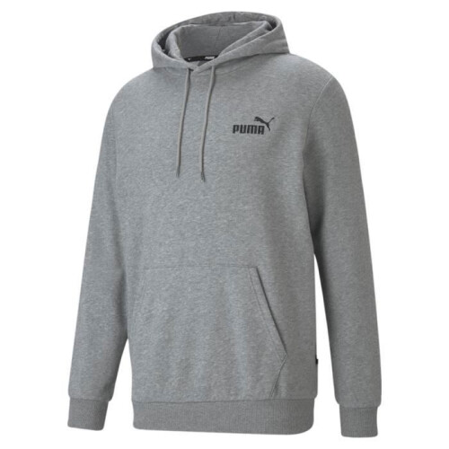 Puma Sweatshirt com capuz e pequeno logo Puma ESS TR - cinza mescla