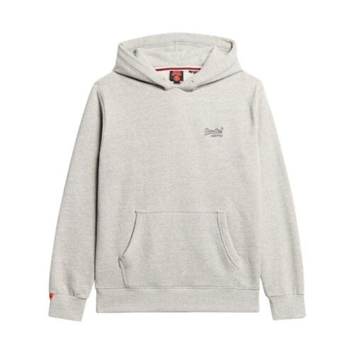 Superdry Sweat à Capuche Superdry Essential Logo - Versity Gris Grindle