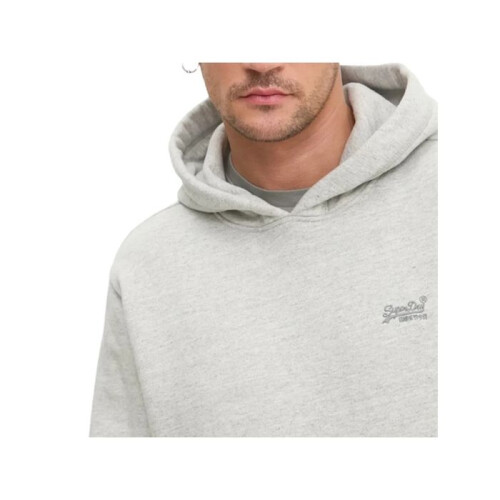 Superdry Sweat à Capuche Superdry Essential Logo - Versity Gris Grindle 1