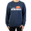Ellesse Sweat - ELLESSE - Rundhalsausschnitt Uni - Marine - Langarm - Herren 1
