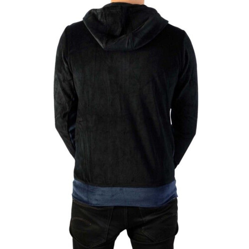 Ellesse Felpa con Zip e Cappuccio Ellesse - Nero/Marino 2