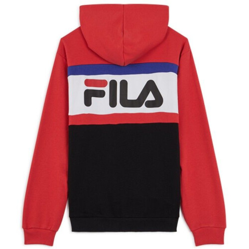 Fila Fila Radomir Kapuzenpullover - True Red-Schwarz-Hell 1