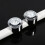 7/8" 1" Motorcycle Handlebar Mount Watch Dial 3
