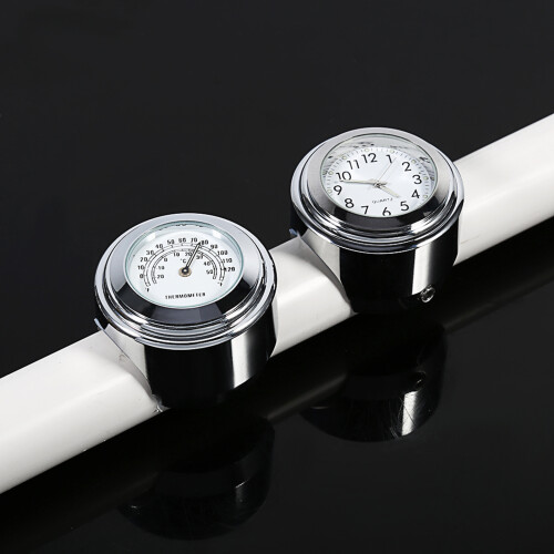 7/8" 1" Motorcycle Handlebar Mount Watch Dial 2