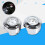 7/8" 1" Motorcycle Handlebar Mount Watch Dial 10