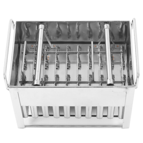 40PCS Stainless Steel Ice Cream Mould DIY Reusable 1