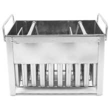 40PCS Stainless Steel Ice Cream Mould DIY Reusable