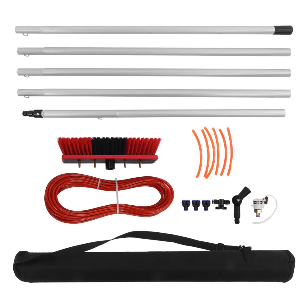 Solar Panel Cleaning Brush Water Fed Pole Kit-image-OPC-PK92VNT-NEW