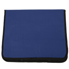Tragbare blaue Polyester-Werkzeugrolle für die Aufbewahrung von Schraubenschlüsseln, faltbare Tasche