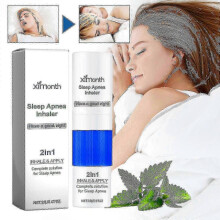 Sleep Apnea Inhaler, Reduce Airway Obstruction Improve Breathing, Snoring Solution Help Open Throat Air Passage
