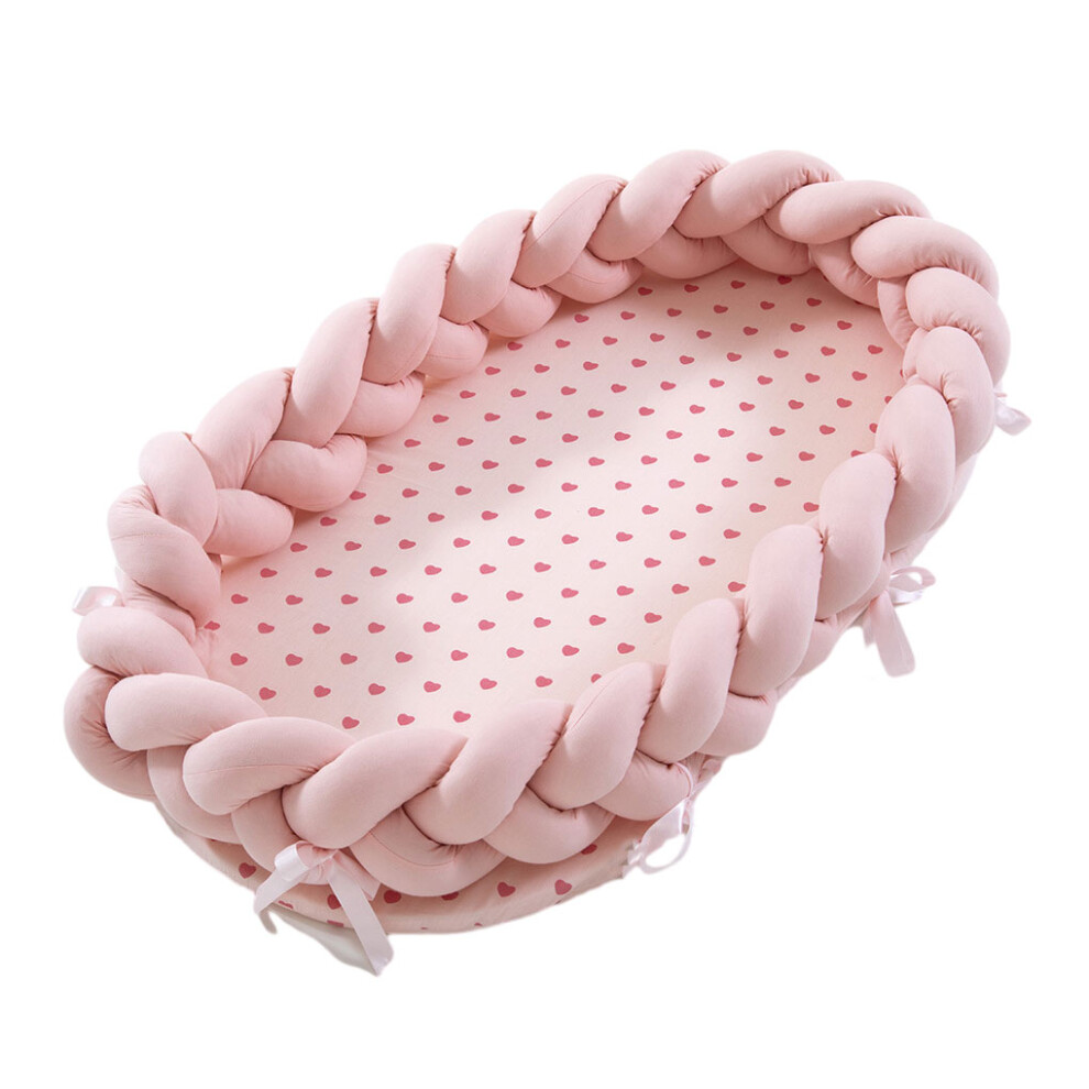 (pink) SoftSafe And Impact-Resistant Cot Easy To Install For Newborn Baby Bed-image-OPC-PK92XW6-NEW