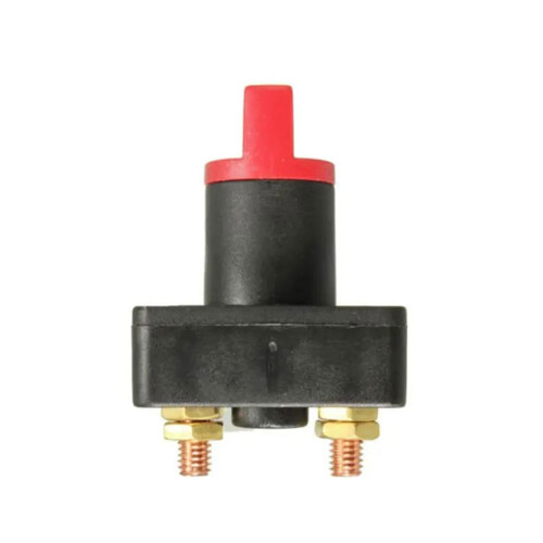 Good Safety Performance Battery Disconnect Rotary Cut Off Switch Red 1