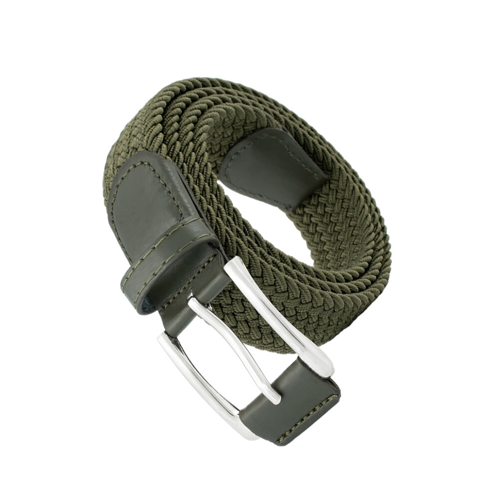(Olive) Breathable Leather Belt For Men - Accessory For Any Occasion-image-OPC-PK95756-NEW