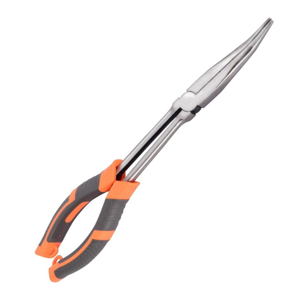 Spitzzange 27,9 Cm Mit Langem Griff Fã¼R Angeln, Elektroarbeiten Und Wartungsaufgaben, O-Fã¶Rmiger Griff In Verschiedenen Winkeln 6482260326658