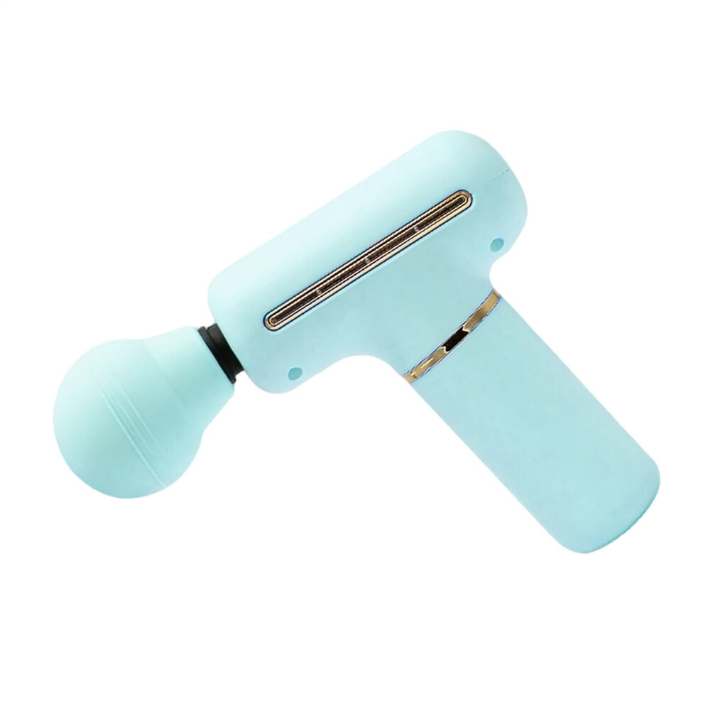 Blue Massage Guns - Deep Tissue Handheld Electric Muscle Massager, 1200Mah Battery, Ultra Quiet, 4 Speed Settings For Sports Recovery,