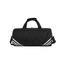 (Silver, Large) Gym Bags Large Capacity Polyester Backpack Fitness Rucksack Bag with