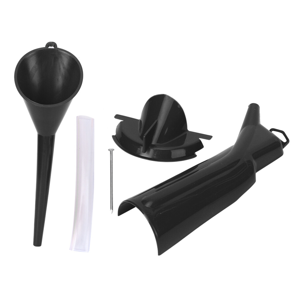 Motorcycle Drip Free Oil Filter Funnel Kit Set Black 8320539639833