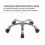 Grace&Grace Professional Saddle Stool Chair with Back Support  Rolling 5