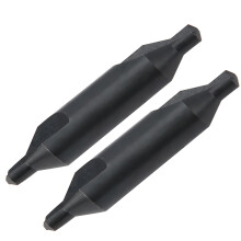 2 Stück Hochleistungsstahl-Mittelbohrer 6 mm für Fräsmaschinen
