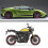 Wheel Reflective Decal Strip for Car Motorcycle 6 1