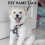 Pet Id Tags Gold 4pcs Stainless Message 6