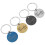 Pet Id Tags Gold 4pcs Stainless Message 10