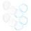 Travel Pacifier Storage Shape Blue Pp 4pcs 9