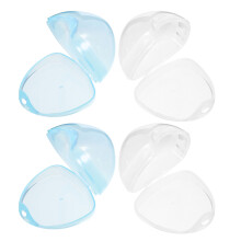 Travel Pacifier Storage Shape Blue Pp 4pcs