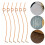 Masteelf  10 Pcs Compressed Spring Recliner Springs Replacement Golden 9