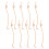 Masteelf  10 Pcs Compressed Spring Recliner Springs Replacement Golden 1